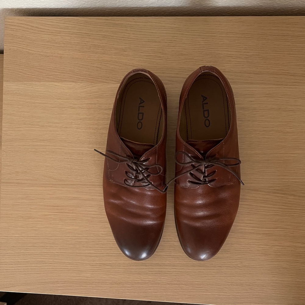 Formal Wear Oxfords & Lace-up Shoes - ALDO - Brown 👞 Size 10.5 - Picture 2 of 13